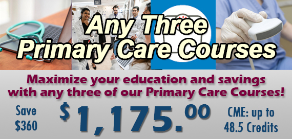 Primary Care 3 Course Combo
