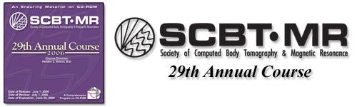 SCBT-MR 29th Annual Course (2006)