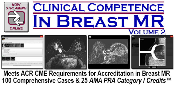 Clinical Competence in Breast MR, Volume 2
