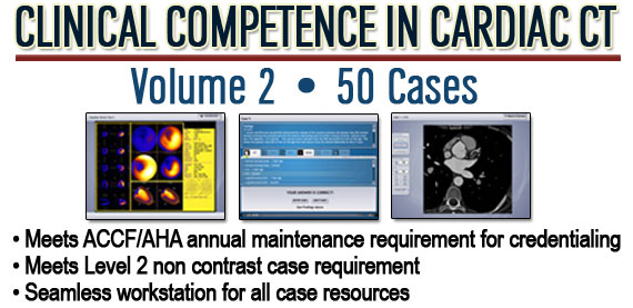 Clinical Competence in Cardiac CT Volume 2