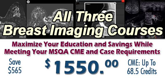 Breast Imaging 3 Course Combo