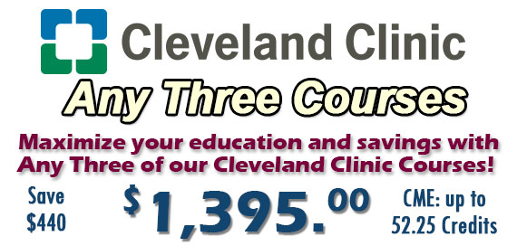 Any 3 Cleveland Clinic Courses