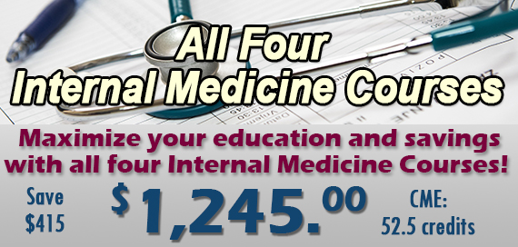 Internal Medicine 4 Course Combo