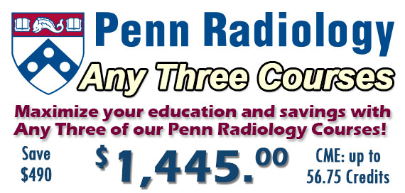 Penn Radiology 3 Course Combo